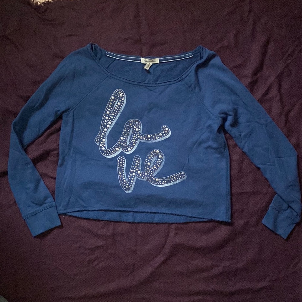 Cropped Long Sleeve Top
